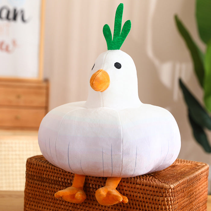 Adorable Plush Toy Birds: Rookie and Garlic Bird