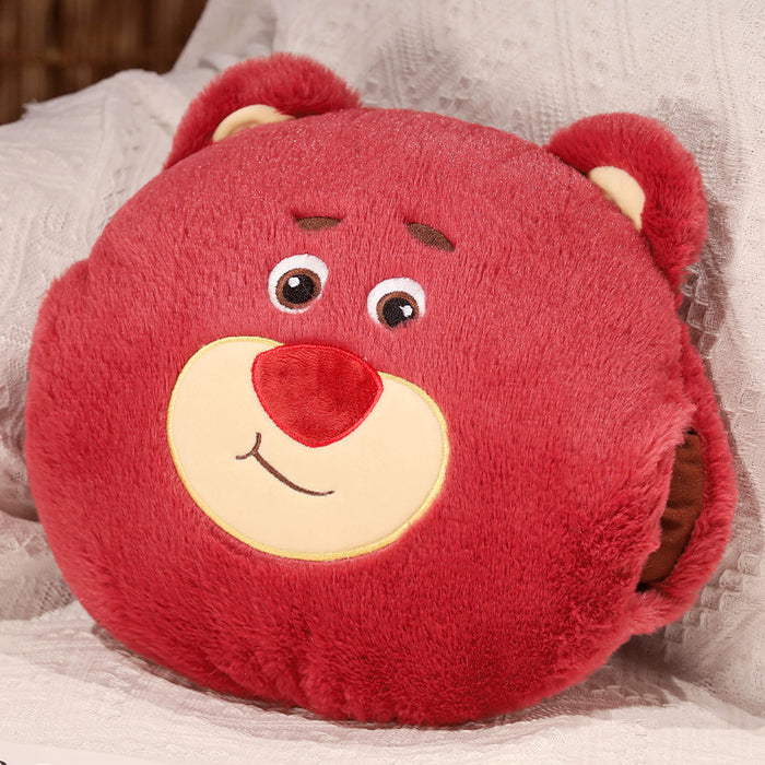 Cartoon Animal Hand Warmer Plush Pillow