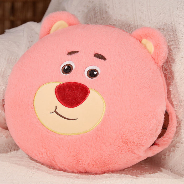 Cartoon Animal Hand Warmer Plush Pillow