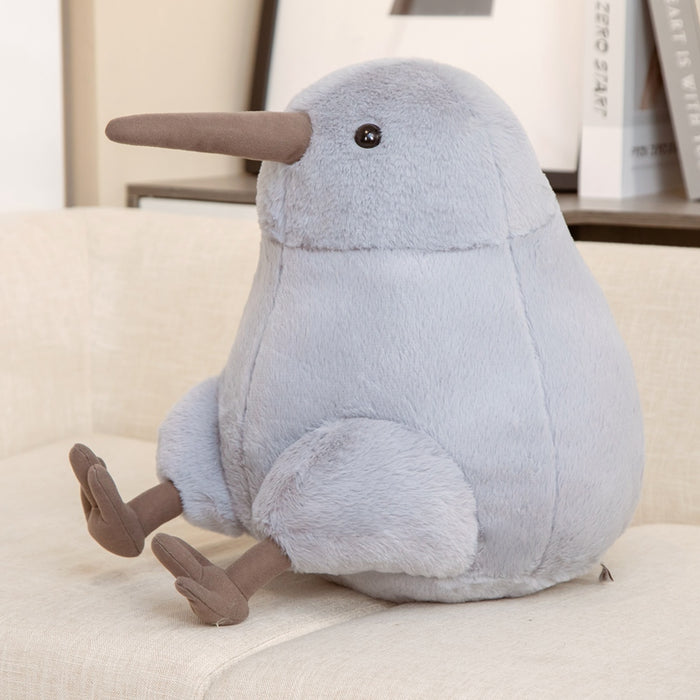 Adorable Realistic Geometric Bird Plush Toy