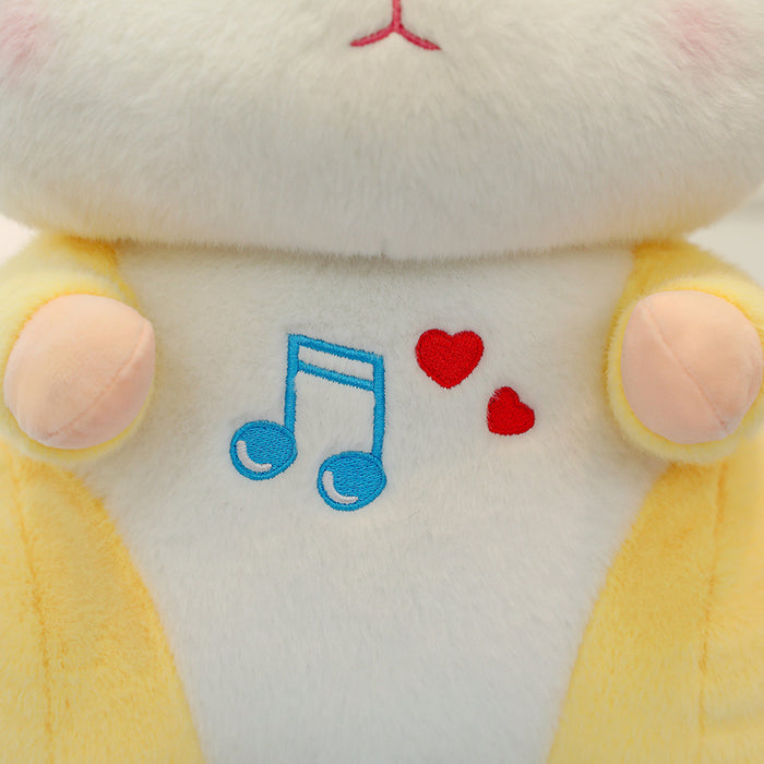 Adorable Soft Music-Loving Squirrel Plush Toy