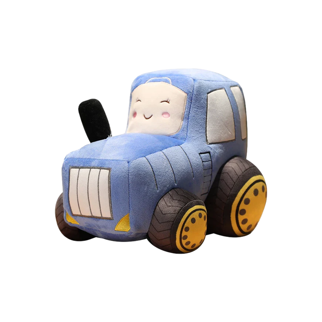 Simulation Tractor&Excavator Plush Toys