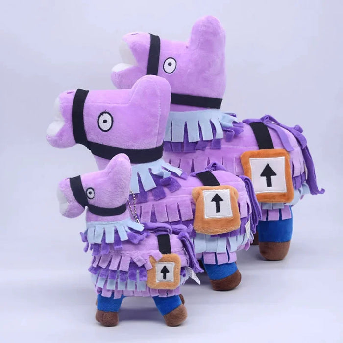 Juguete de peluche de alpaca creativo, colorido y suave.