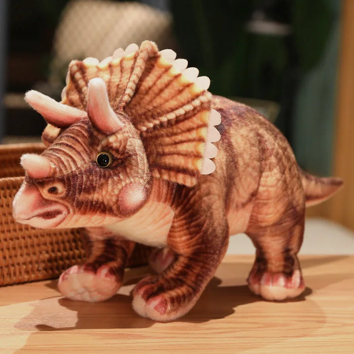 Juguete de peluche suave Triceratops 